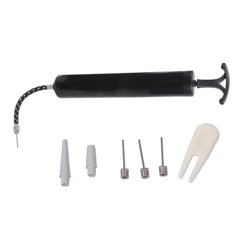 Manual Airs Pump Small Bicycles Inflator with Needle, Nozzle, Hoses Bike Pumps for Volleyballs, Soccer, Basketball