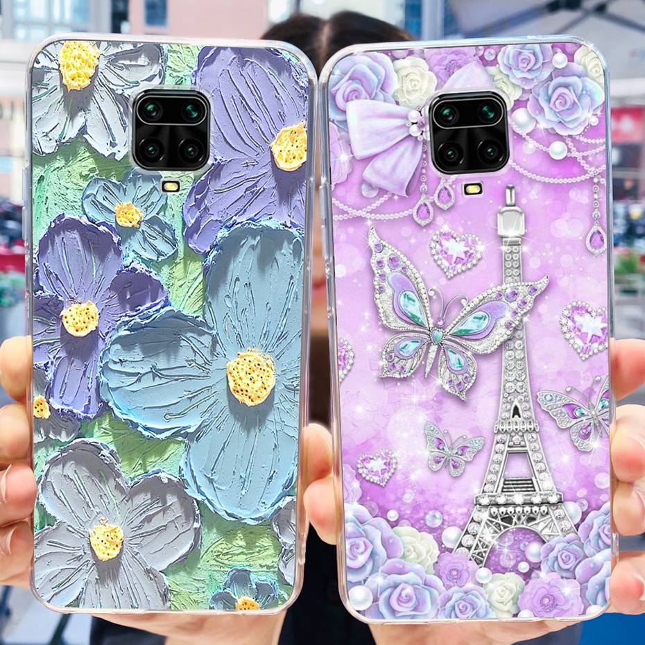 For Xiaomi Redmi Note 9s Phone Case Cool Fashion Design Soft Silicone TPU Back Cover For Redmi Note 9 Pro Max Note9s 9Pro Bumper