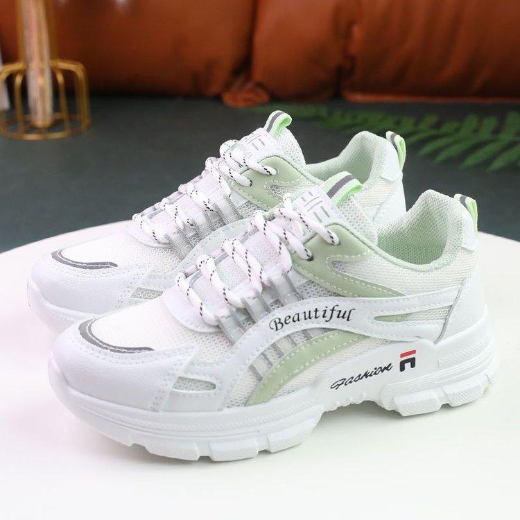 Dad Shoes Women's Fashion Versatile Casual Shoes 2025 Autumn New Daily Comfortable Versatile Women's Single Shoes Muffin Shoes Tide