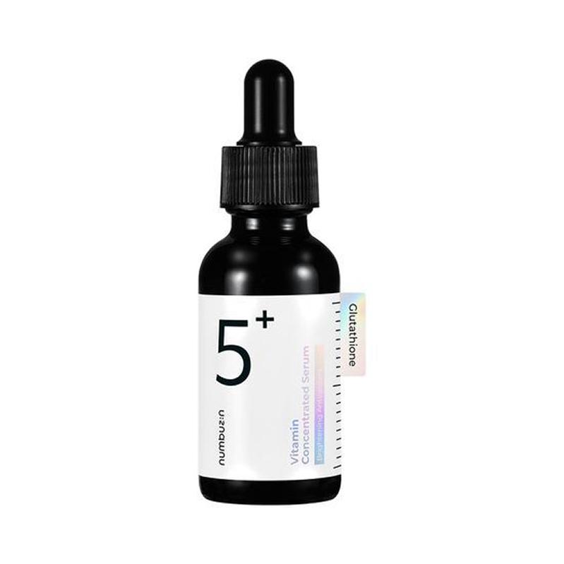 numbuzin No.5 Glutathione C Dark Spot Correcting Ampoule Brightening & Tone-Up Serum 30ml