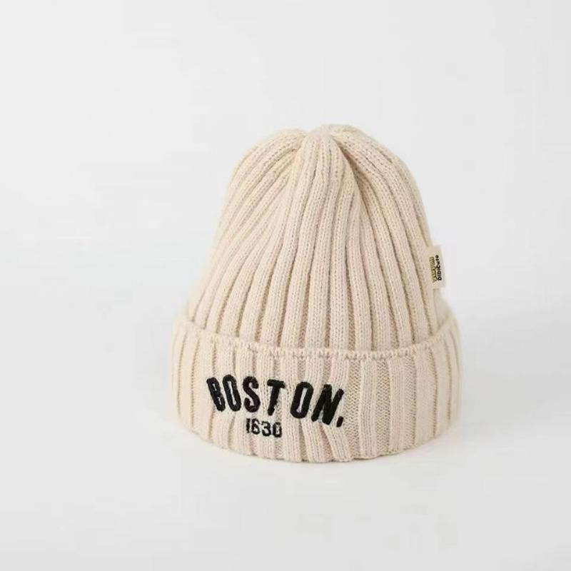 Baby hat new wool hat cute super cute boy and girl baby pullover hat autumn and winter children's knitted pullover hat