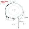 Trend Wedding Party Jewelry Irregular Stone Choker Necklace For Women Elegant Tassels Heart Pendant Necklaces Valentine's Gift