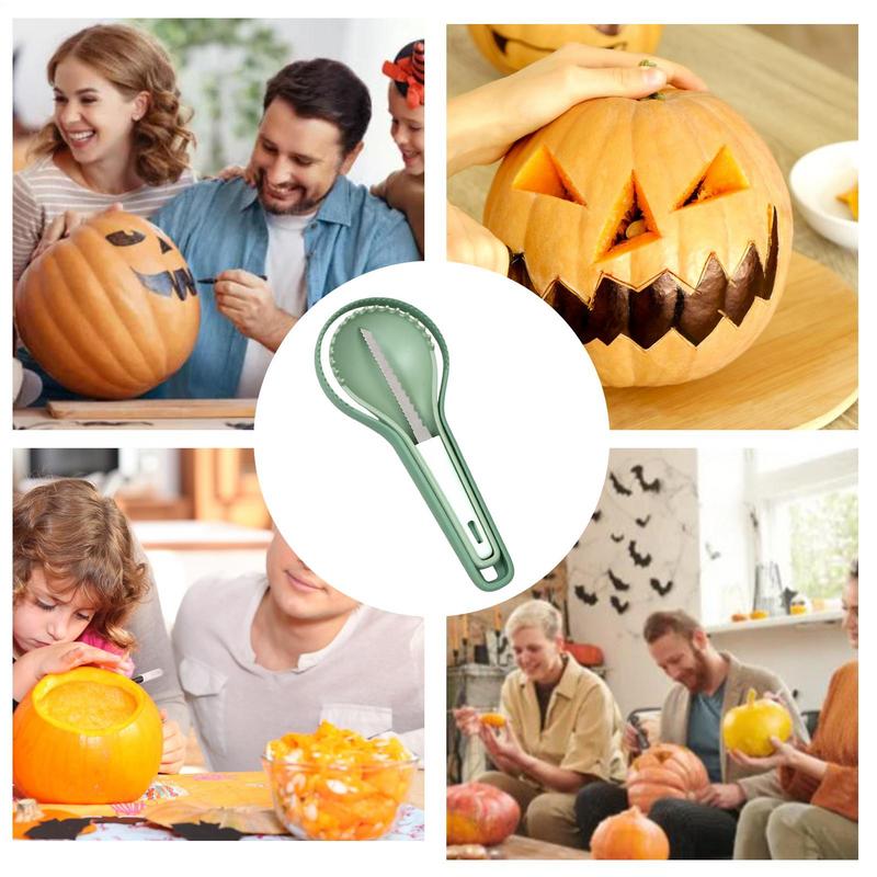 Pumpkin Carving Tool Kit 3X Pumpkin Carving Kit Nesting Fruit Corer And Sculpting Gadgets For Kitchen Party Supplies