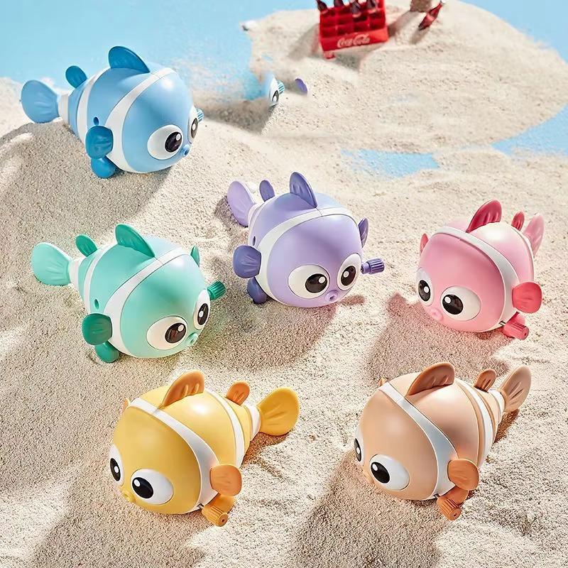 Wind-up Toy 1PCS Chain Will Swing Small Fish Children Crawling Guide Educational Toy Activities Small Gifts