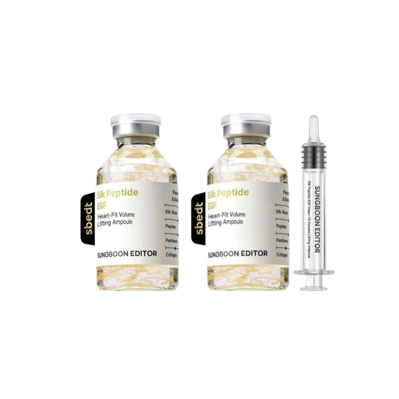 Sungboon Editor Сыворотка с пептидами шелка и EGF Heart-Fit для объема и лифтинга 40 мл #40ml+40ml