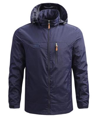 LLHfashion Windbreaker Mountain Lightweight Casual Size XL Men's Jacket, Parka, Blouson, Outerwear, Windproof, Cold-Resistant, Waterproof,