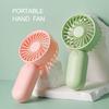 Powerful Handheld Fan Portable Small Lightweight Makeup Fan AM4 Battery Operated for Girl Women Adults Indoor Outdoor