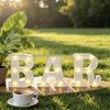 16CM Luminous Letter Light Sign for Party & Festival Decoration