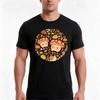 Happy Mushroom And Frog Fall Tshirt Summer Casual Cotton Tee Oversized Streetwear Tops Vintage Graphic Print 100 Cotton