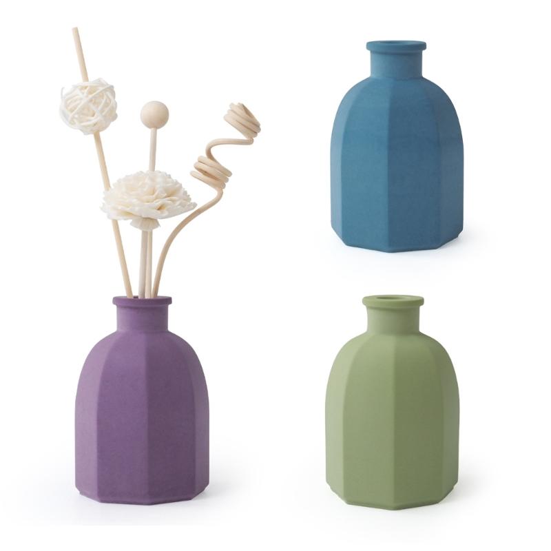 Polyhedral Flower Vase Silicone Mold for Vase Making Reusable Candle Resin Epoxy Mould Casting Molds DIY Silicone Mold