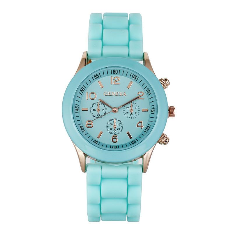 Silicone Jelly Watch For Adults Fashion Casual Quartz Watch With Color Options