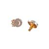 2Pcs Electric Guitar Pots Short Shaft Guitar Potentiometers A500K/B500K Linear Taper Guitar Potentiometer Enduring