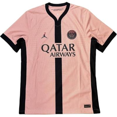 Jordan Maglietta da calcio a maniche corte confortevole e versatile Paris Saint-Germain Top unisex rosa FQ1950-686