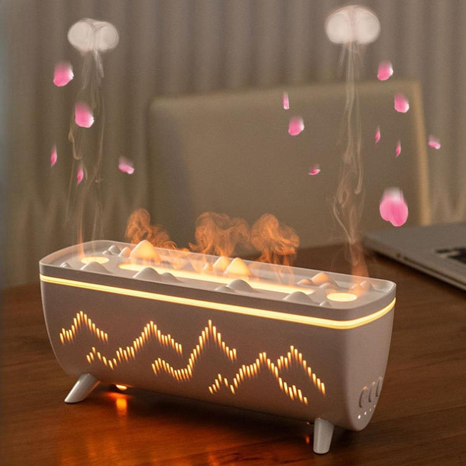 

330 мл персональный настольный увлажнитель воздуха США 110 В вилка с подсветкой для офиса белый белый