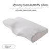 Memory Foam Bedding Pillow Shaped Ergonomic Cervical Pillow Sleeping Comfortable Neck Protection Butterfly Memory Foam Pillow