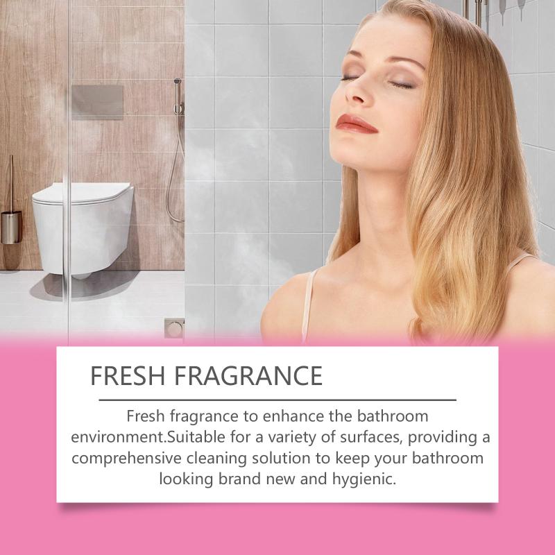 Bathroom Cleaning Gel, A Cleaner For Removing Stains, Yellowing, And Limescale From Bathroom Walls, Tiles, And Toilets.