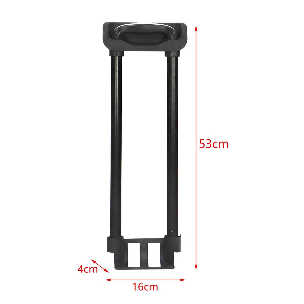 Poignée de Valise de Rechange, Plastique et Métal Luggage Pull Handle, Portables Remplacement Poignée de Bagage, Noir Durables Poignee Valise, Poign | Leroy Merlin