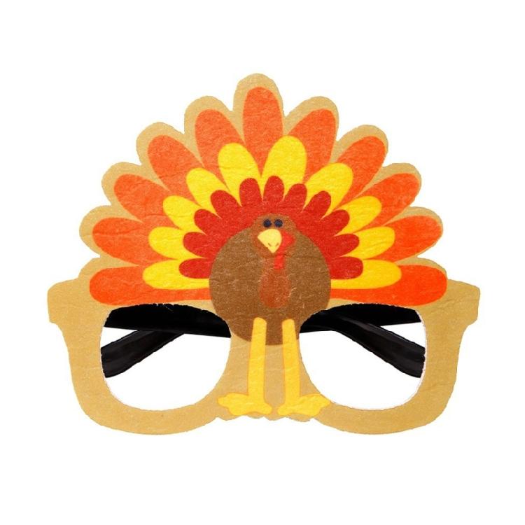 Happy Thanksgiving Day Glasses Turkey Glasses Party Supplies Easy To Use For Home Office Classroom