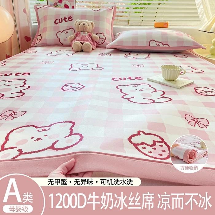 Весна/лето Новинка 1200D цифровая печать карбоновый легкий молочный ледяной шелковый — фото 7