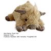 Highland Cow Plush Toy Long Hair Scottish Cattle Stuffed Animal Soft Cuddly Farm Decor for Kids Collectors