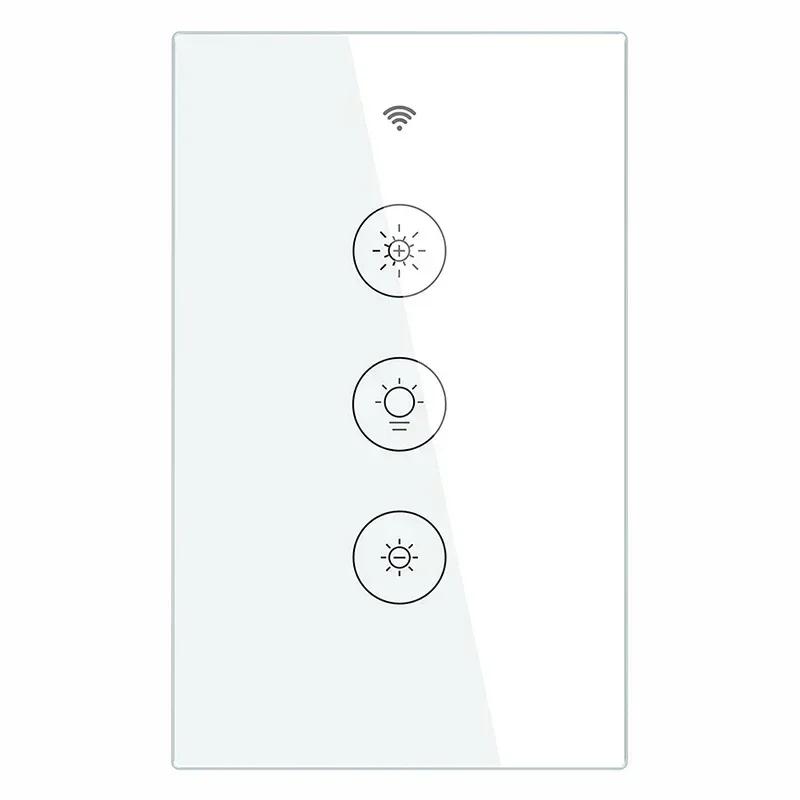 

Smart Wall Touch Light Dimmer Switch Tuya Wifi Smart APP Multi-Control Remote Voice Control Timer Work with Alexa Google Home