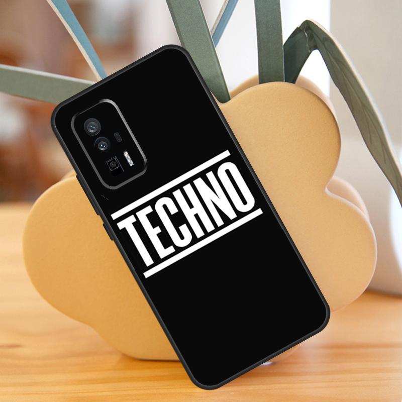 Love Techno Music Quotes Case For Xiaomi 13T 11T 12T Pro 13 14 Ultra 12 Lite POCO F6 F5 X6 Pro M6 X3 X5 M5s F3 Cover