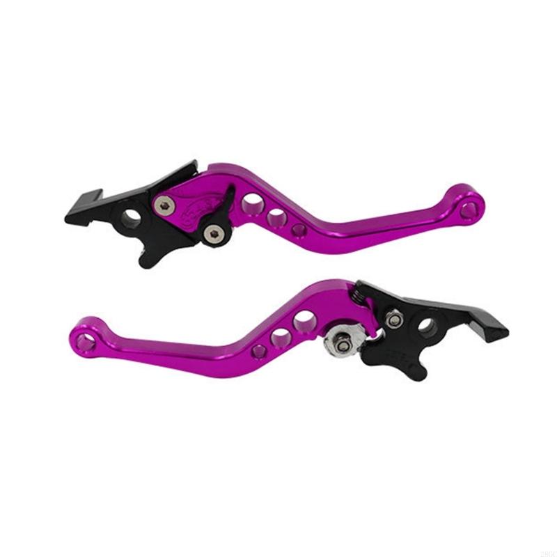 28GC Aluminum Double Disc Brake Handle Lever Adjustable for Motorcycles Scooters Electric Bike Motorcycle Accessories 1Pair