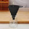 Foldable Silicone Funnel Portable Funnels Liquid Fill Hopper for Kitchen Jar Bottle Feeder Wine Auto Engine Oil Petrol Transfer