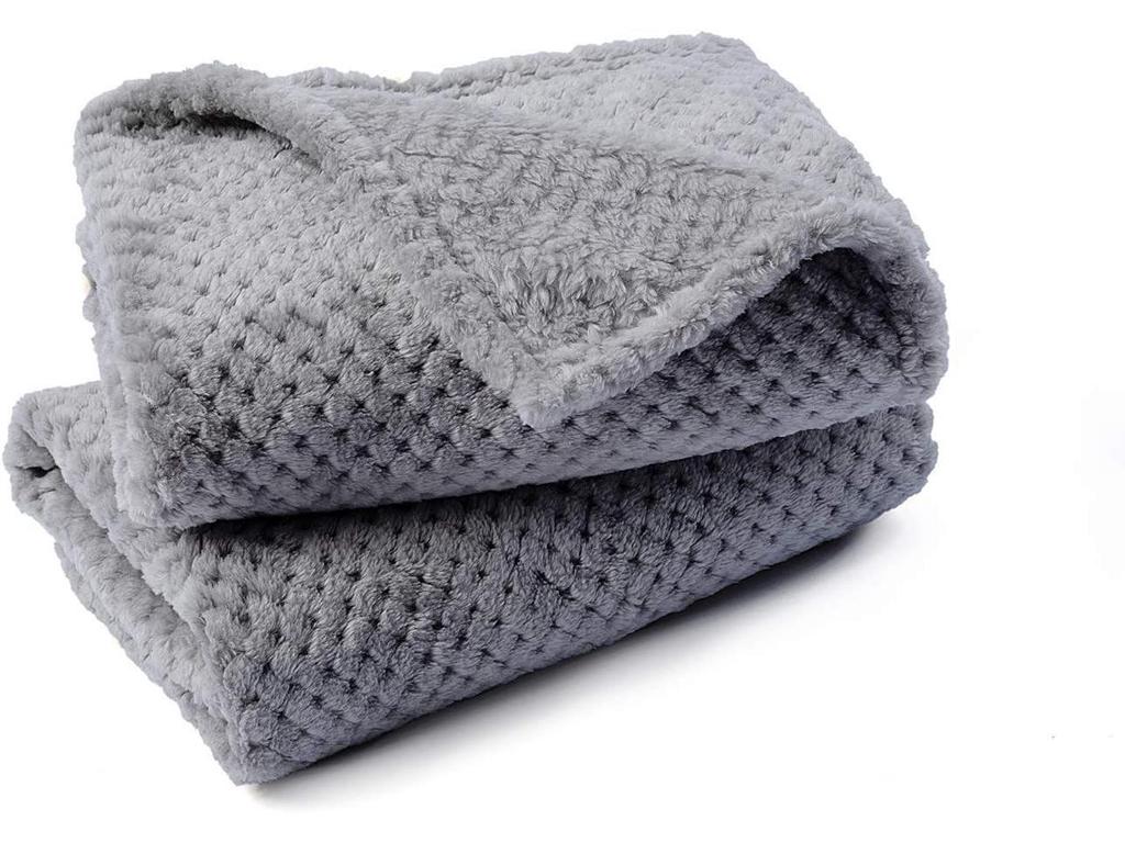 Thick Warm Pineapple Fleece Pet Blanket for Dogs & Cats