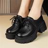 New Thick-soled Women's Shoes, Fashionable Loafers, Single Shoes