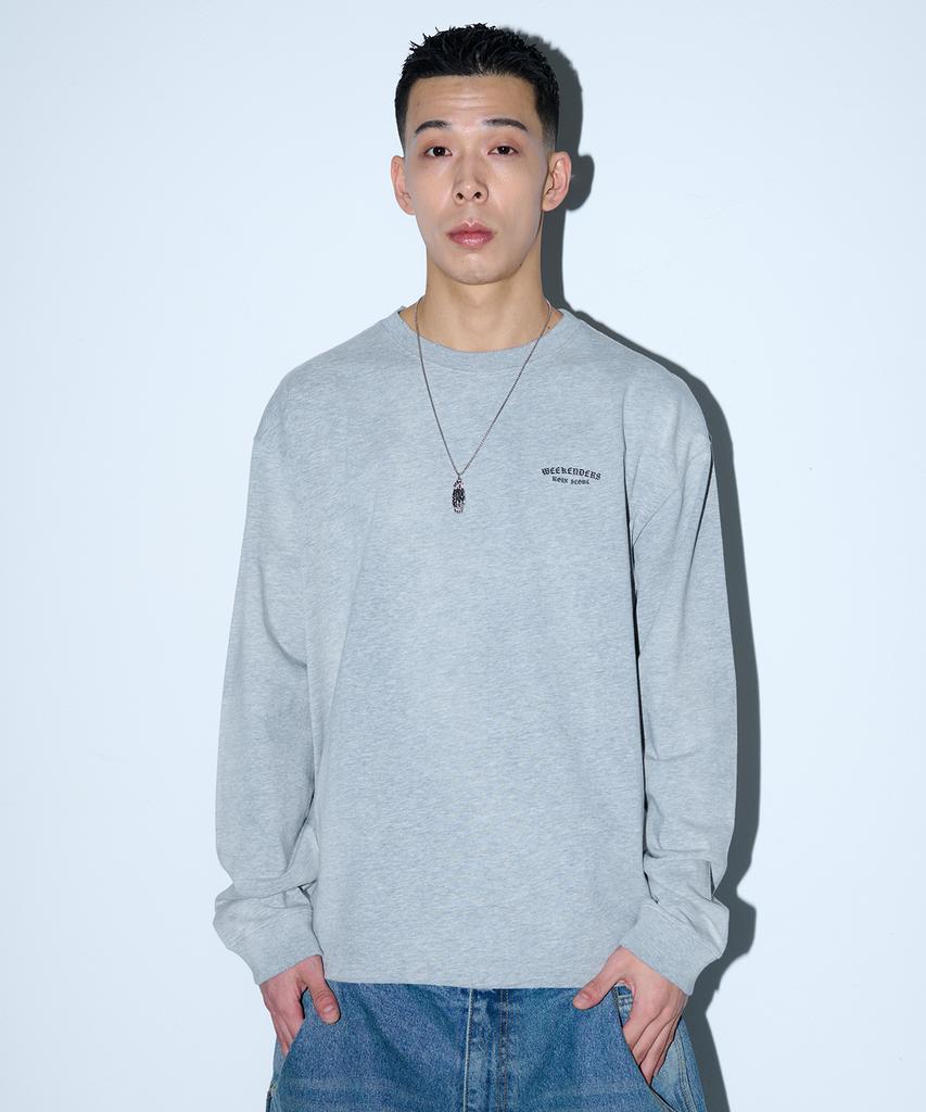 Wkndrs [Koin Seoul] Skeleton Necklace (Silver)