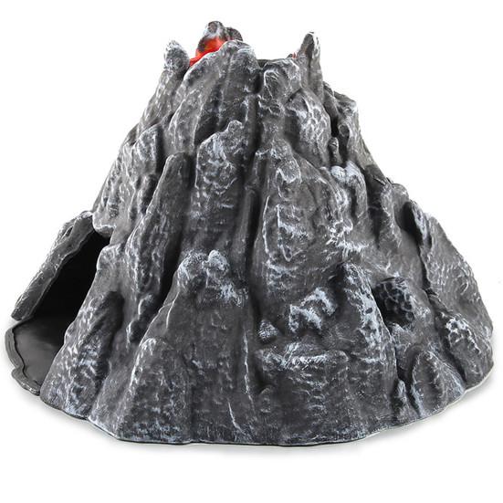 Children Toy Simulation Fashion with LED Party Home PVC Volcanic Eruption Decoration Model