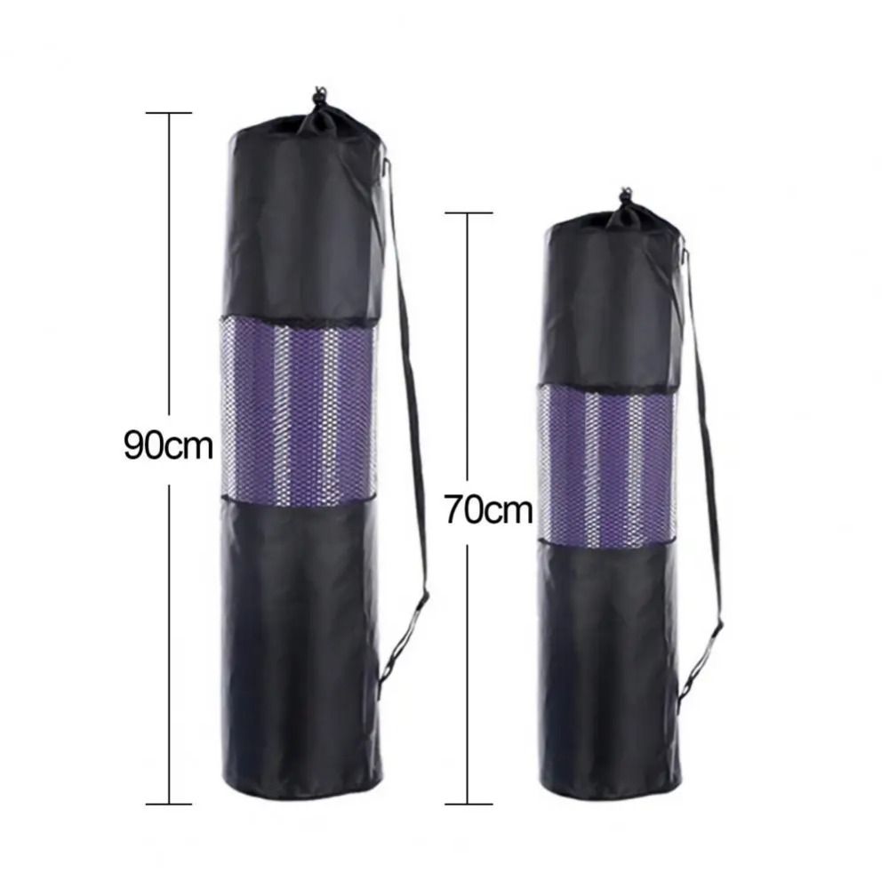 Convenience Yoga Mat Mesh Bag Adjustable Shoulder Straps Breathable Sports Bag Yoga Mats