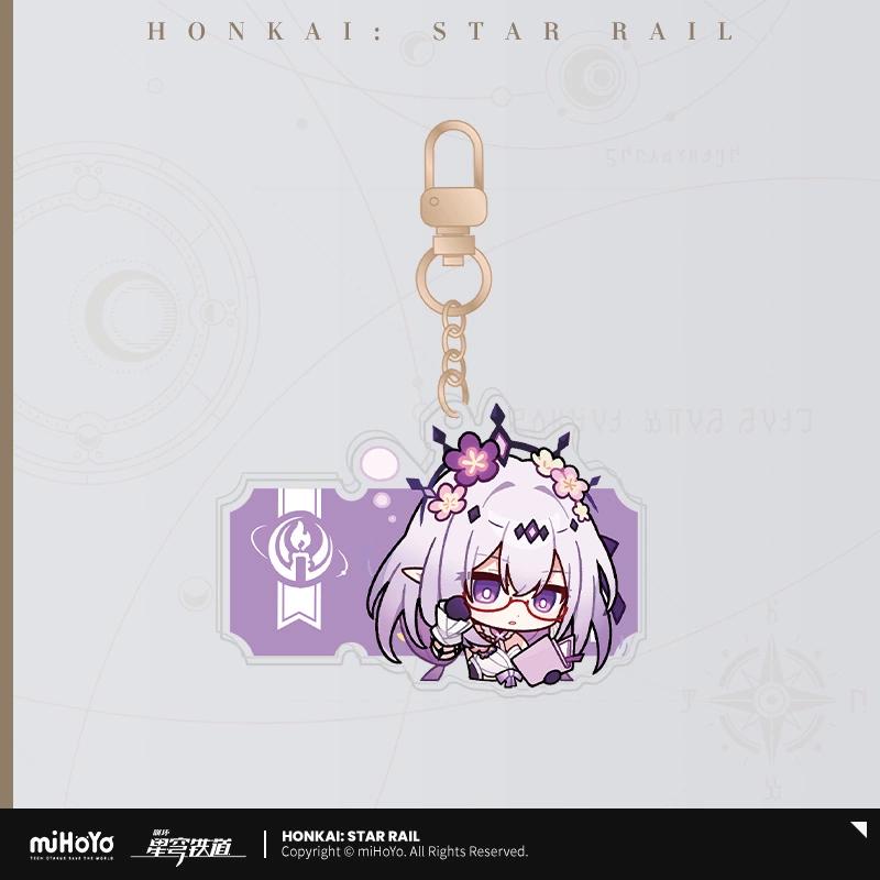 Sunsyea Honkai Star Rail Official Merch miHoYo Original Authentic PMZLG Series Keychain Badge Phainon