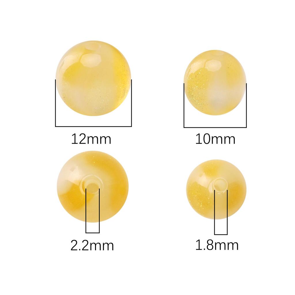 5/10 Buc Margele Rotunde din Rășină Lună Stele pentru DIY Colier Brățară Cercei Bijuterii Artizanale Accesorii pentru Confecționare