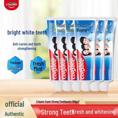 Colgate Strong Teeth Fresh Breath Whitening Toothpaste