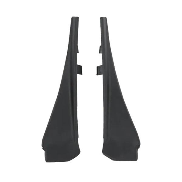 1 Pair Black Plastic Windshield Wiper Cover Extension Trim for Ri