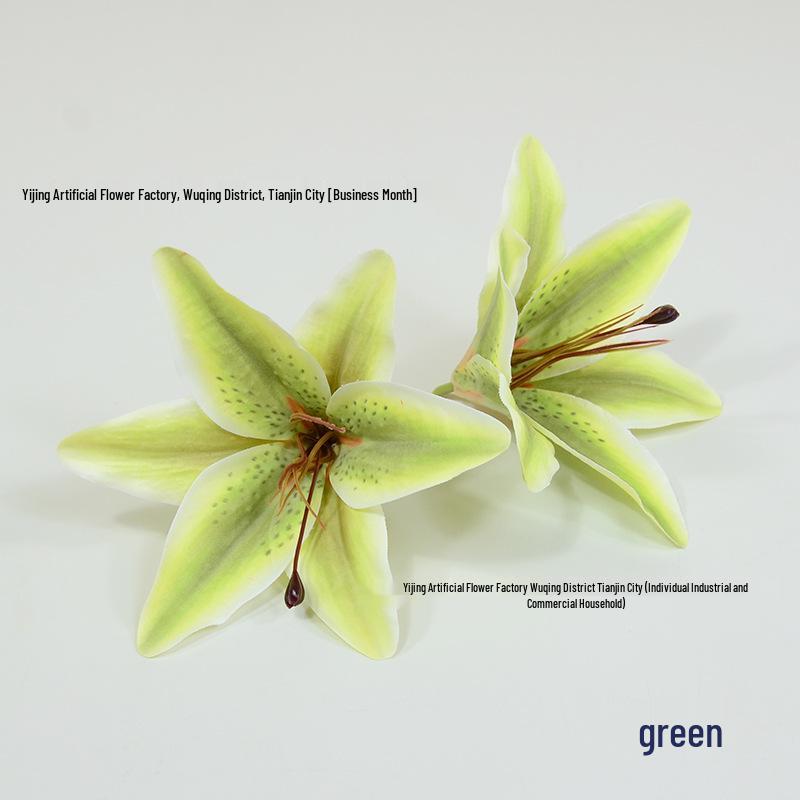 3D Silk Lily Hairpin & Headdress - Dance Prop & Floral Decoration