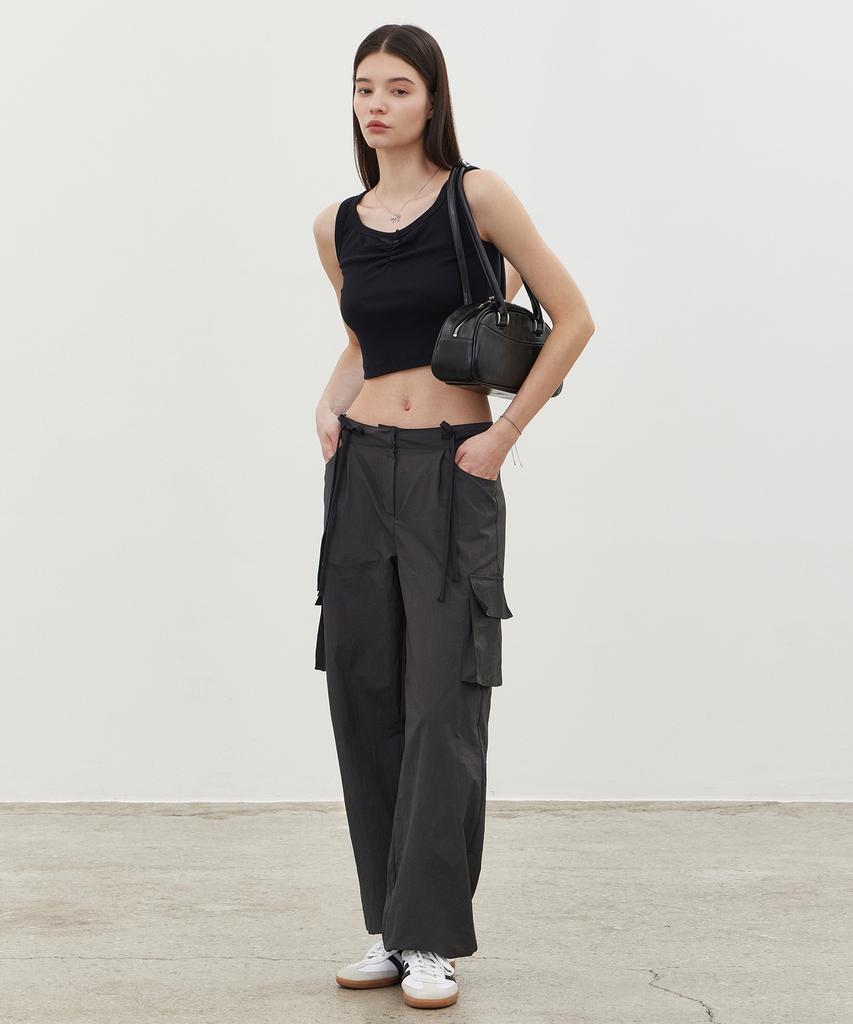 ITOV SEOUL Two Ribbon Cargo Pants Ch