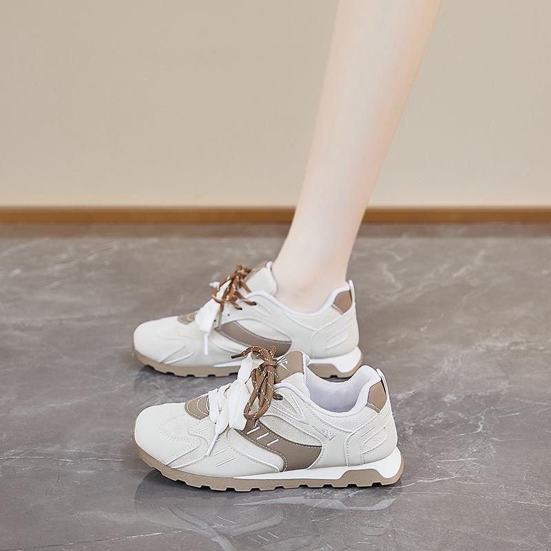 Niche German training Forrest Gump shoes 2025 autumn new fashionable versatile small waist women's shoes non-slip light leisure sports