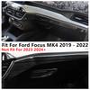 Central Control Dashboard Panel Strip Decoration Cover Trim For Ford Focus MK4 - Stainless Steel Interior Accessories