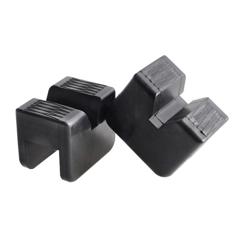 Rubber Slotted Jack Stand Pads Pinch Weld- Jack Adapter Car Lift Pinch Block Easy Installs Suitable for 2 to 3 Tons Jack