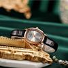 Retro Simple Oval Student Watch Niche Premium Waterproof Women'S Watch Genuine Leather Quartz Women'S Watch