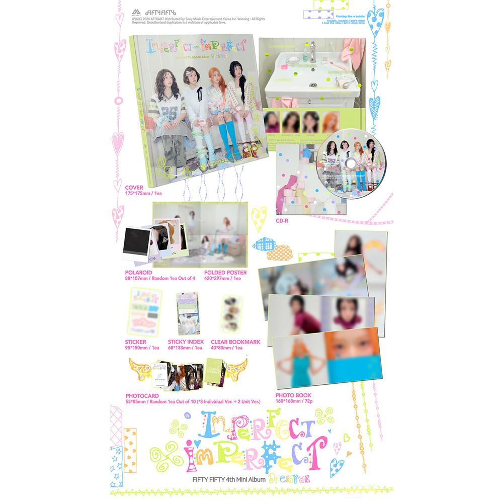 [Pre-order] FIFTY FIFTY - Imperfect-Imperfect
