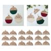 6Pcs Christmas Tree Decoration Pendant Xmas Tree Decor Pendant Crafts DIY Christmas Ornament