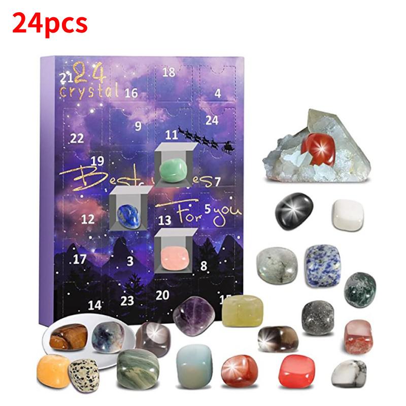 

Unique Resin Christmas Stone Blind Box Kids Holiday Countdown Decoration Gift Idea