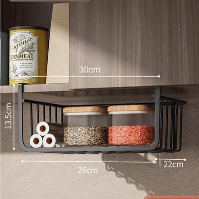 UnderShelf Rack SpaceSaving Cabinet Organizer Versatile Hanging for Home Organizers, Apartment