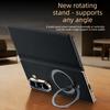 Genuine Leather Magnetic Phone Case for Samsung Galaxy Z Fold 8  ZFold 7 6 5 W26 W24 Smart Window Hinge Protection Bracket Shell
