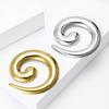 Stylish Stainless Steel Thread Brooches for Women Abstract Geometric Pins Event Party New Gifts Decoration Clothes Accessories
