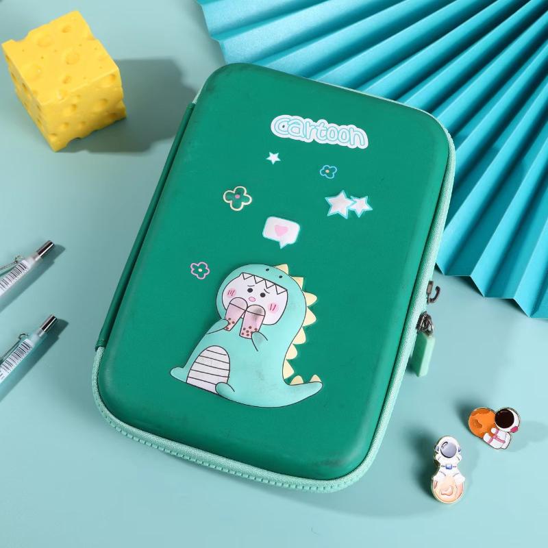 Eva 3D Cube Large Capacity Pencil Case Children'S Multifunctional Stationery Waterproof Pencil Box For Students Office Supplies